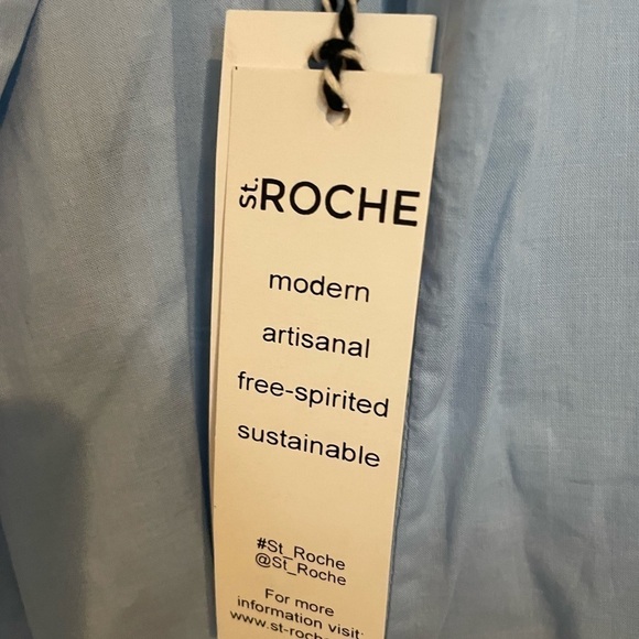 St Roche ruffled collar blouse. - Picture 8 of 12